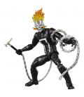 Figura hasbro marvel legends series build a figure marvel's box ghost rider (robbie reyes)