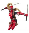 Figura hasbro marvel legends series build a figure marvel's box lady deadpool
