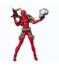 Figura hasbro marvel legends series build a figure marvel's box lady deadpool