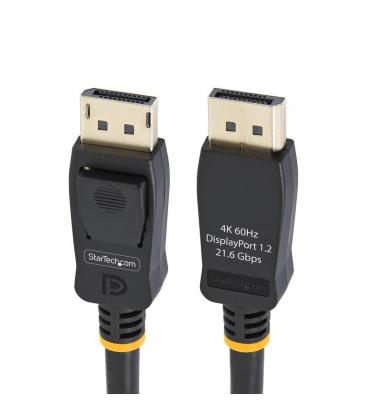 Cable displayport 4k x 2k startech 1.8m - macho - macho - negro