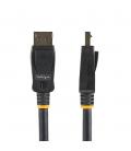 Cable displayport 4k x 2k startech 1.8m - macho - macho - negro