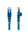 Cable de red startech latiguillo rj45 lszh u - utp cat6 3m azul