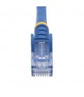 Cable de red startech latiguillo rj45 utp cat6 5m azul