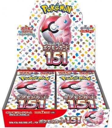 Pokemon tcg pokémon card 151 caja de 20 sobres japonés