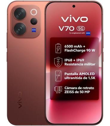 Smartphone vivo v70 8gb/ 512gb/ 6.59'/ 5g/ marrón