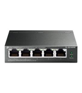 Switch tp-link tl-sg105pe 5 puertos/ rj-45 10/100/1000 poe