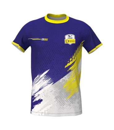 Camiseta depau team de tejido tecnico - talla m