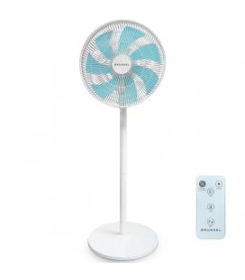Ventilador de pie grunkel fs-14pr/ 30w/ 7 aspas 35cm/ 12 velocidades