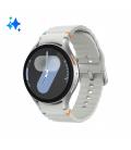 Smartwatch samsung galaxy watch 7/ notificaciones/ frecuencia cardíaca/ gps/ plata