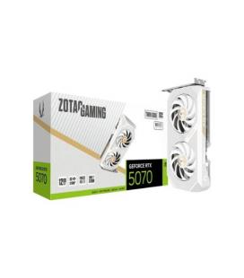 Tarjeta grafica zotac rtx 5070 twin edge oc 12gb gddr7 white - 3x dp - 1x hdmi pci express 5.0