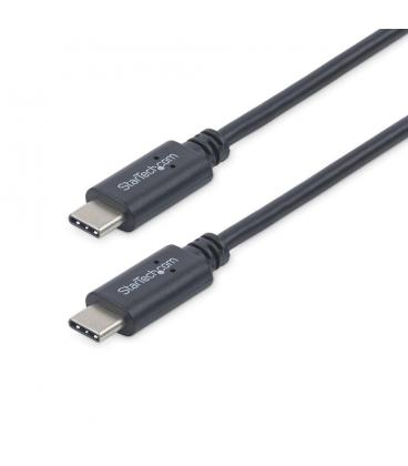 Cable usb tipo c startech 1m - macho - macho - negro