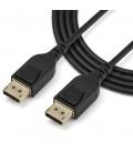 Cable displayport startech 1m - macho - macho - negro