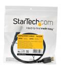 Cable displayport startech 1m - macho - macho - negro