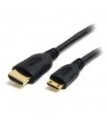 Cable mini hdmi a hdmi startech 1m - macho - macho - negro
