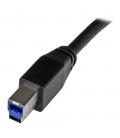 Cable usb tipo a a usb tipo b startech 1m - macho - macho - negro