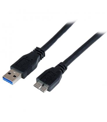 Cable usb tipo a a micro usb tipo b startech 1m - macho - macho - negro