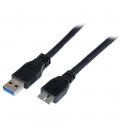 Cable usb tipo a a micro usb tipo b startech 1m - macho - macho - negro