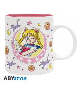 Taza sailor moon luna y patch 320 ml