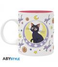 Taza sailor moon luna y patch 320 ml