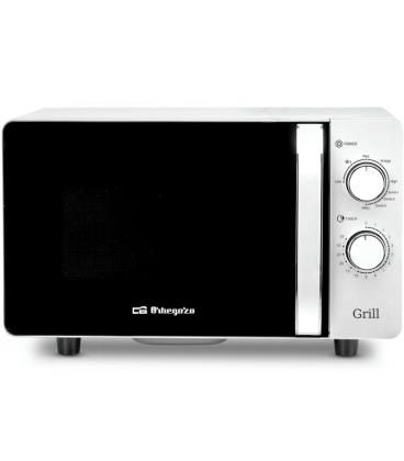 Microondas orbegozo mig 2070 ce/ 700w/ capacidad 20l/ función grill/ blanco
