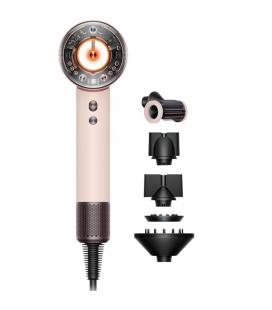 Secador dyson supersonic nural/ 1600w/ iónico/ rosa ceramico y oro rosa