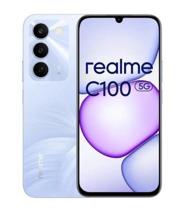 Smartphone realme c100 4gb/ 256gb/ 6.8'/ 5g/ purpura