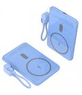 Powerbank 5000mah leotec lepoww20w5b/ 20w/ wireless/ azul/ incluye cable usb tipo-c