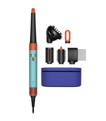 Rizador y secador para pelo dyson airwrap i.d./ azul y naranja