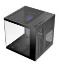 Caja ordenador mars gaming mc - cube matx argb cristal templado negra