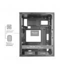 Caja ordenador mars gaming mc - meshpro matx negra