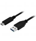 Cable usb tipo c a usb tipo a startech 1m - macho - macho - negro