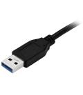 Cable usb tipo c a usb tipo a startech 1m - macho - macho - negro