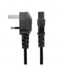 Cable bs1363 a c5 startech 1m - macho - hembra - negro