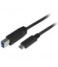 Cable usb tipo c a usb tipo b startech 2m - macho - macho - negro