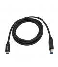 Cable usb tipo c a usb tipo b startech 2m - macho - macho - negro