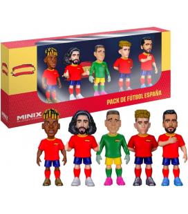 Minix españa mundial pack 5 jugadores