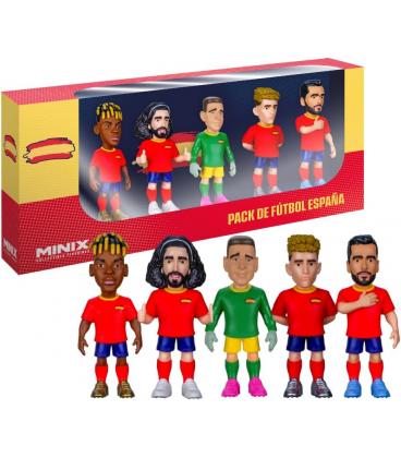 Minix españa mundial pack 5 jugadores