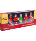 Minix españa mundial pack 5 jugadores