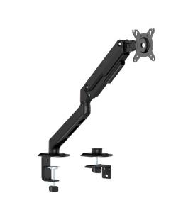 Soporte de mesa con contrapeso para monitor aisens dt32tsr-447/ giratorio/ inclinable/ hasta 9kg
