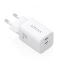 Cargador de pared gan aisens a110-1029/ 2xusb tipo-c/ 65w/ blanco