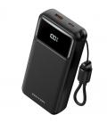 Powerbank 20000mah vention xgyb0-40-ty/ 22.5w/ negra/ incluye cable usb tipo-c
