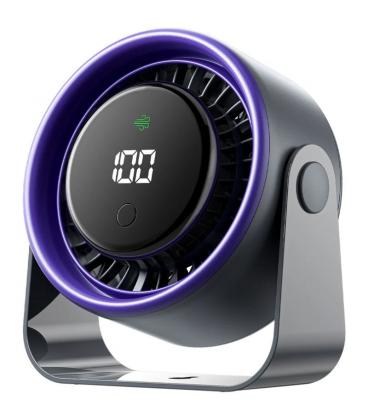 Ventilador de sobremesa vention pbjh0-pro/ 10w/ 7 aspas/ 3 velocidades