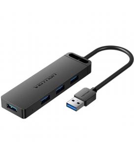 Hub usb 3.0 vention chlbb-scb2/ 4xusb/ 1xusb tipo-c pd