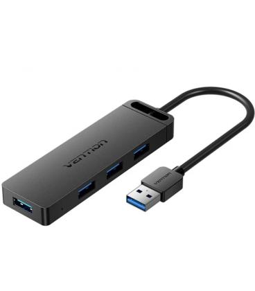 Hub usb 3.0 vention chlbb-scb2/ 4xusb/ 1xusb tipo-c pd