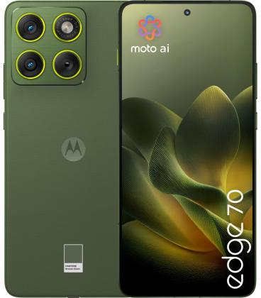 Motorola edge 70 17 cm (6.7") SIM doble Android 16.0 5G USB Tipo C 12 GB 512 GB 4800 mAh Verde