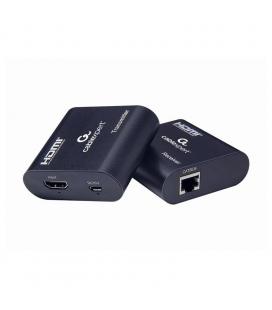 Gembird extensor hdmi, 60 m, por cable lan cat6
