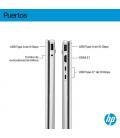 Portátil hp omnibook 5 flip 14 - fp0057ns core 7 - 150u 14 pulgadas táctil - 16gb - ssd 1tb - plata - w11