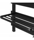 Yoevu - kit radiador toallero 150 w mas repisa extra con ganchos - color negro