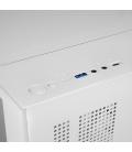 Caja ordenador mars gaming mc - cubew matx argb cristal templado blanca