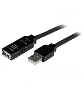 Cable usb tipo a startech 20m - macho - hembra - negro